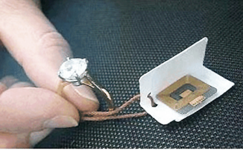 RFID高頻（HF）防轉移珠寶標簽HT6861
